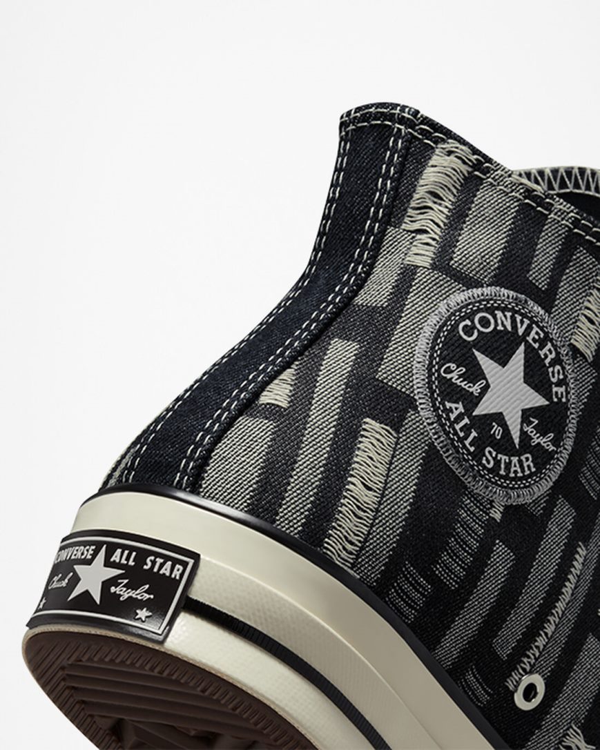 Men's Converse Chuck 70 Workwear Denim High Top Shoes Obsidian / Black | AU 1E9C6P